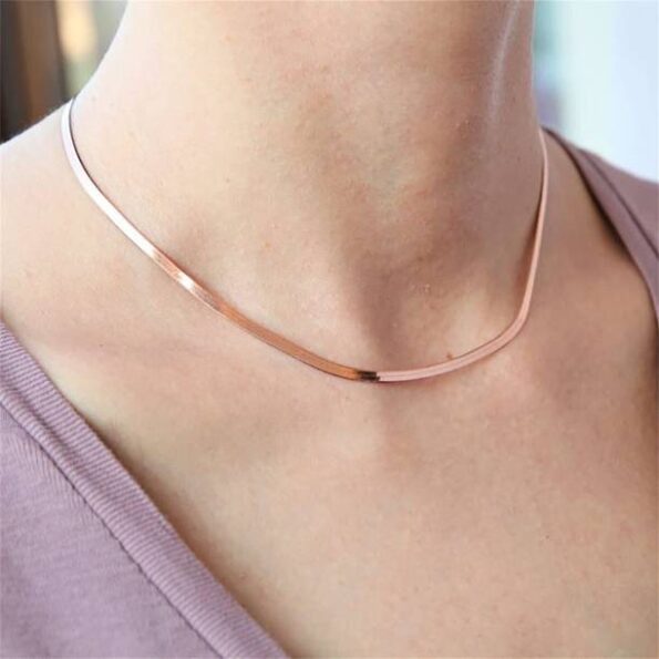 Two Layer Black Agate Quartz Necklace For Women & Girls...