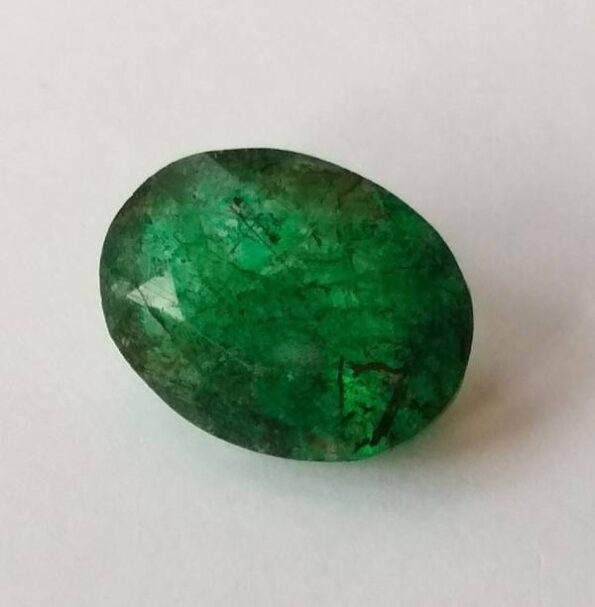Natural Emerald Panna 6.60 Carat 7.25 Ratti Size Zambia...