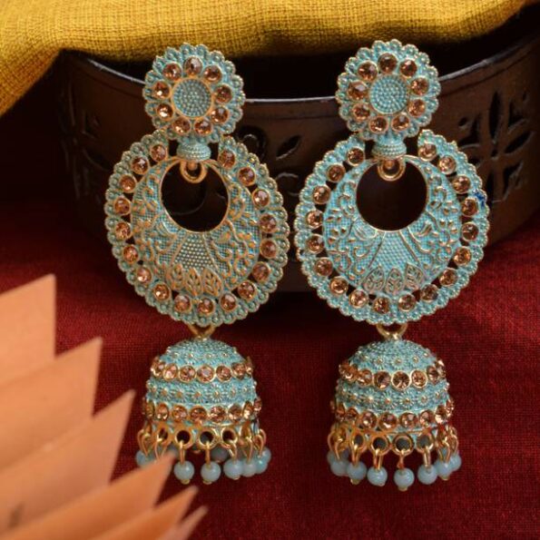 Elegant Earrings Combo Pack of 2 for Women and Girls Al...