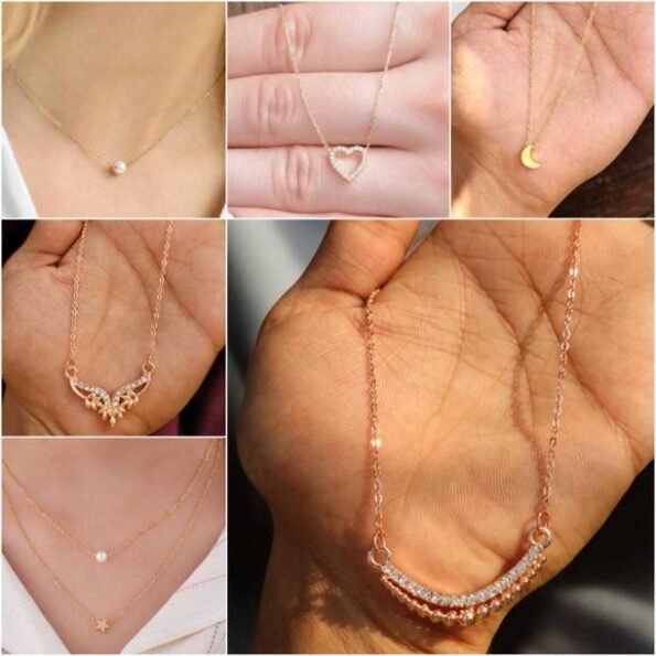 New Stylish Classy Necklace Chain For Women And Girls P...