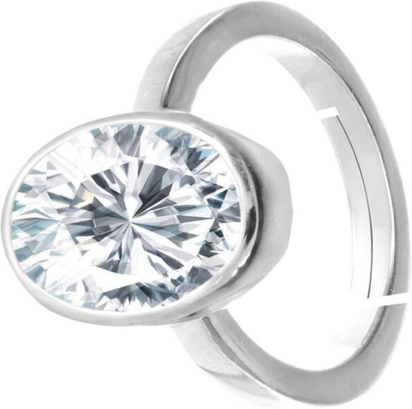 A+ Quality Natural Rainbow Moonstone Gemstone Ring For ...