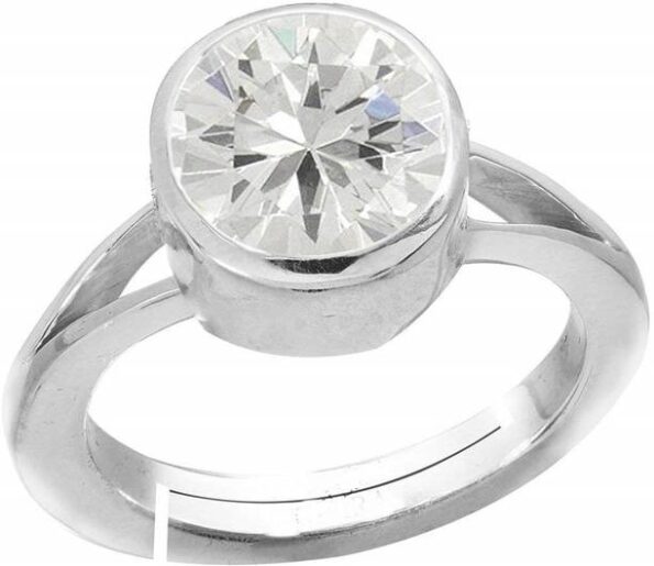 Natural 14.25 Ratti 13.60 Ct Amethsyt Gem Stone Ring Wi...