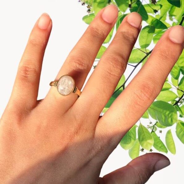 Certified 8.25 Ratti Ruby Stone ( Manik ) Panchdhatu Al...