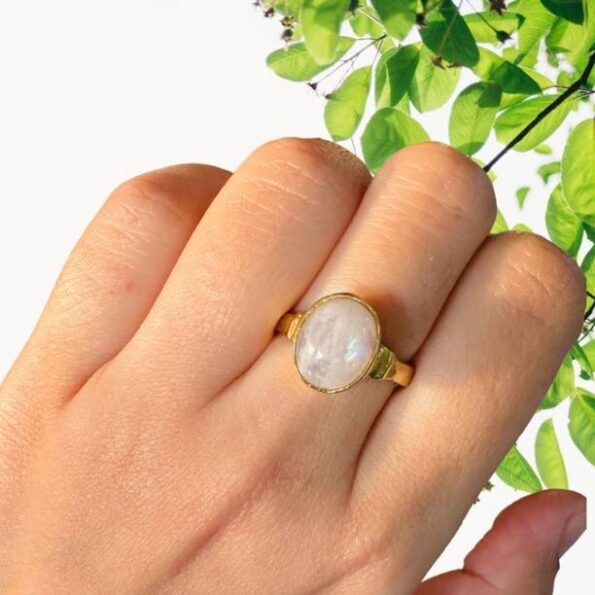 MARQUISE SHAPE RING WITH SQUARE ROUND STONES WITH RUBY ...