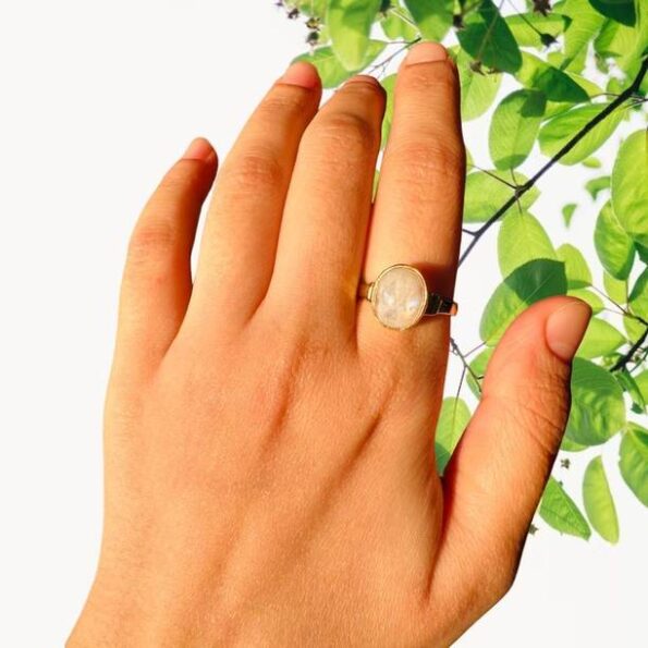 Gomed Ring 6.25 ratti stone Precious Effective Good qua...