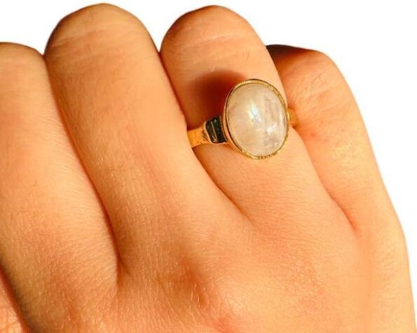 7.25 Ratti Natural Certified Ruby Manik Gemstone Brass ...