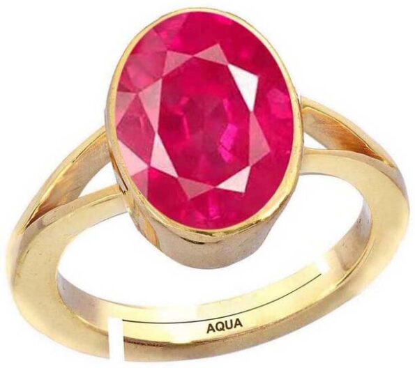 Natural Silver Plated Adjustable Ring Red Hessonite 8.2...
