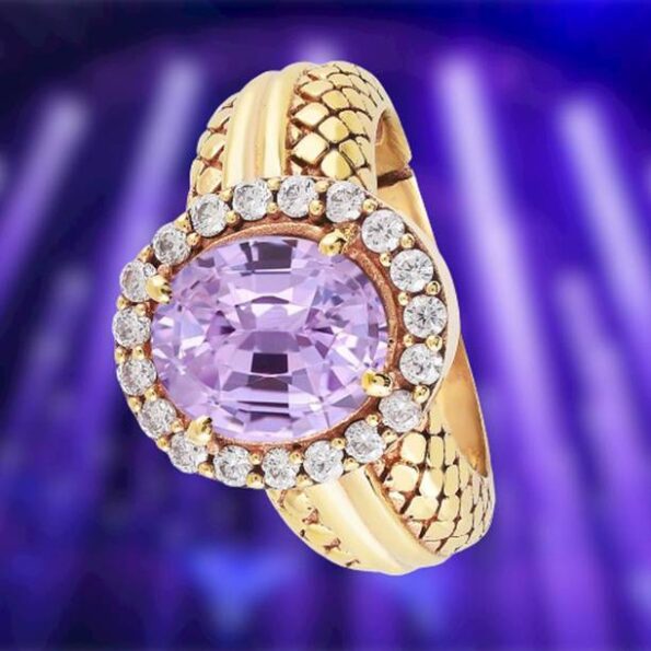 Certified Natural Moonstone Ring For Men & Women Brass ...