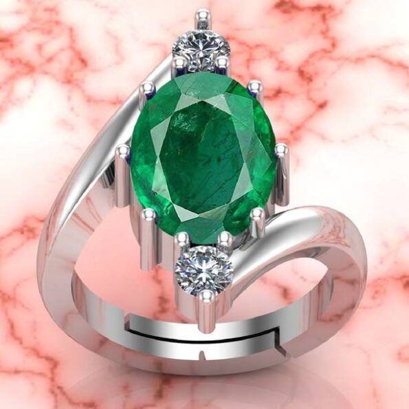 8.25 CARAT Unheated Coral (Munga) Adjustable Ring Stone...