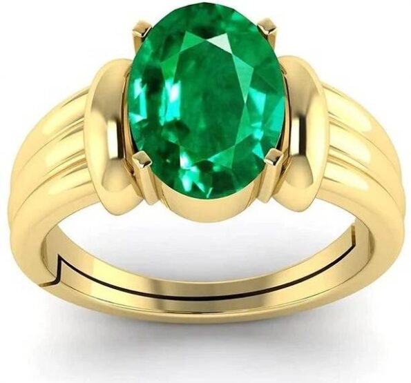 Green Zircon 8.25 Ratti Gemstone Ring For Men And Women...