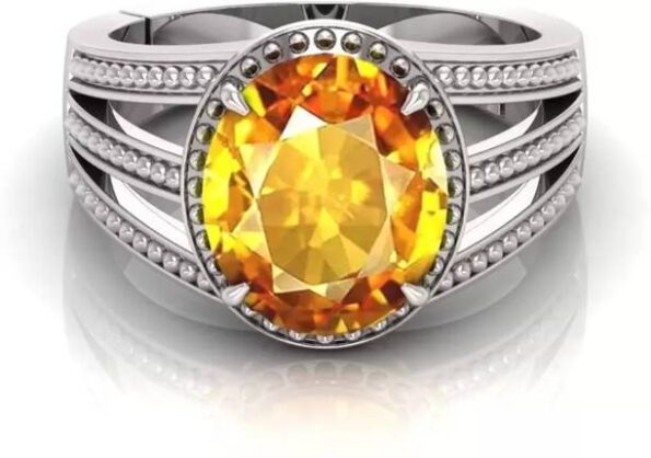 Alloy Silver Plated Ring