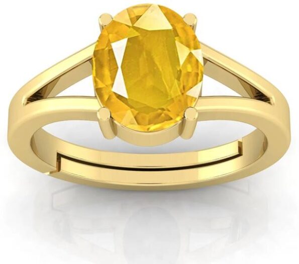 Cat's Eye Lehsunia Gemstone Adjustable Ring for Men and...