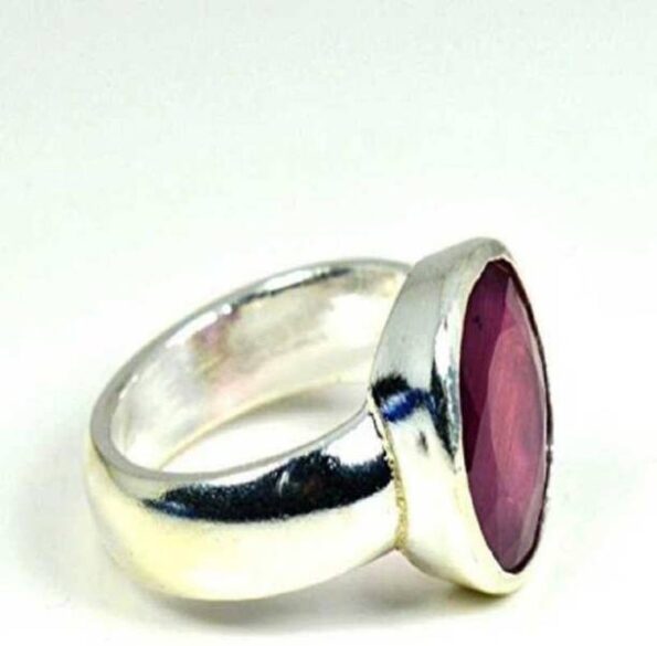 Pearl Moti Gemstone Elegant Ring for Men & Women Brass ...