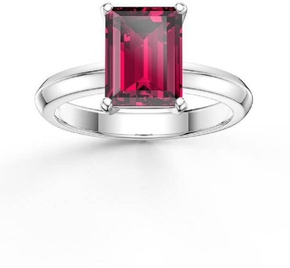 Natural Manik / Ruby ring Stone Ruby Copper Plated Ring