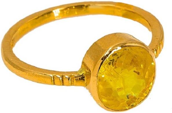 9.25 Ratti Munga Gemstone Adjustable Ring With Lab Cert...
