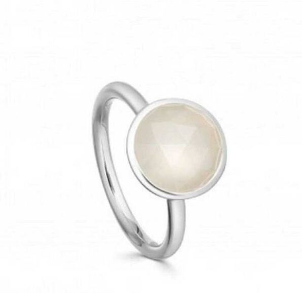 12.25 Ratti Neelam Gemstone Adjustable Ring With Lab Ce...