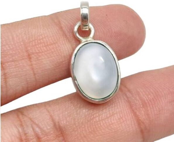 Original Blue Sapphire Stone Pendant Astrological Gemst...