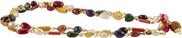 Navartnamala108-1 Crystal Glass Necklace