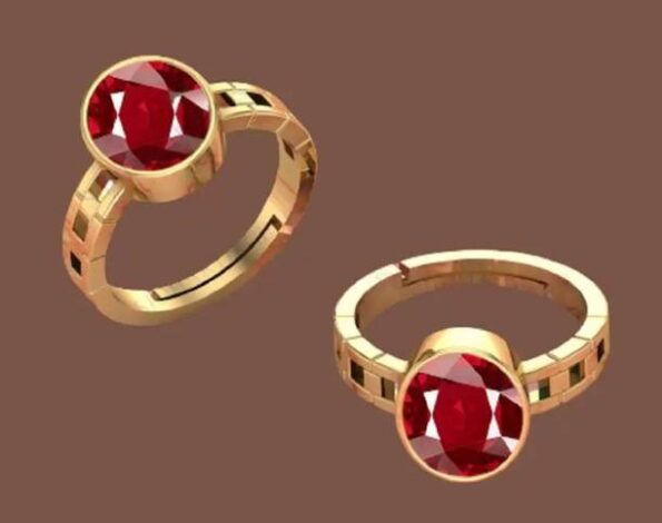 Brass Gold Plated Ring