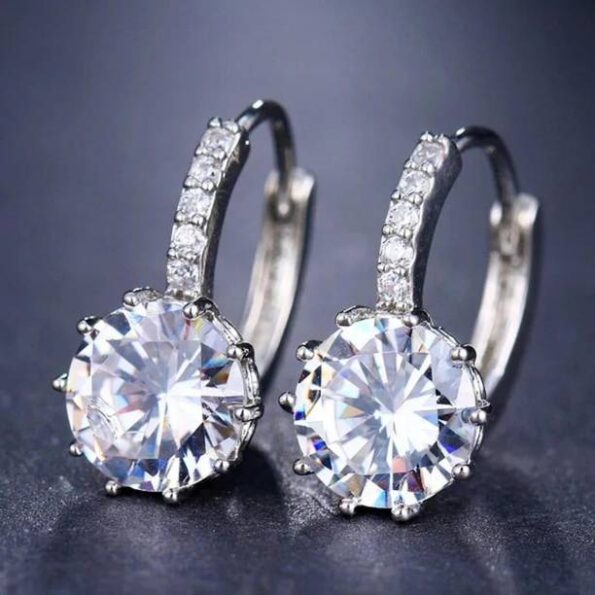 Sea Green & White American Diamond studded Handcrafted ...