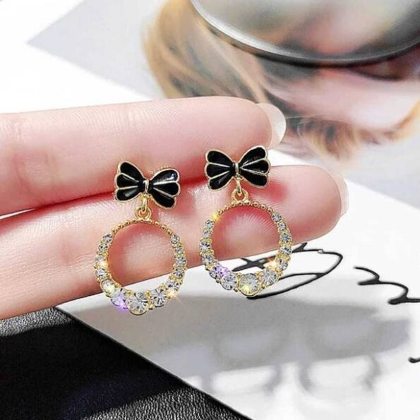 Hollow Out Ball Alloy Stud Earring