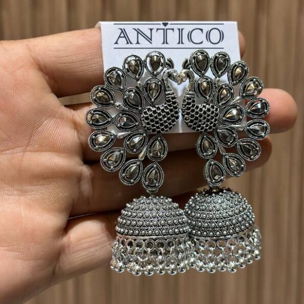 Korean Earring Cubic Zirconia Alloy Stud Earring