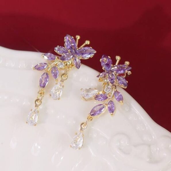 Golden Sparkle: A Collection of Hoop Earrings Diamond B...