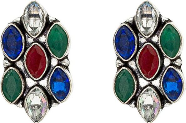 Fresh Collection of TURQUOISE Ethnic festival wear Stud...