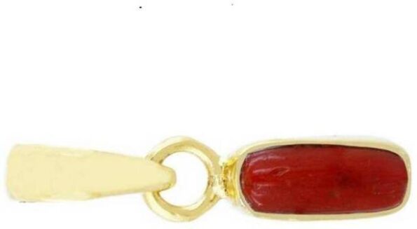 Charged Energized Raw Stone Pendant with Metal Chain Cr...